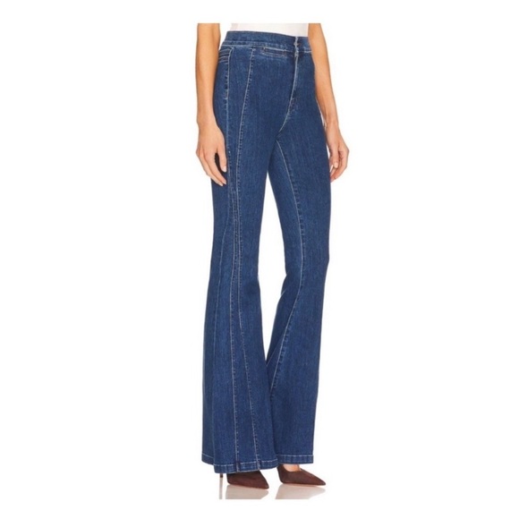 VERONICA BEARD Sheridan Exaggerated High Rise. Flare sz. 28 - Picture 3 of 8